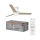 Osram - Ventilator de tavan LED RGB dimabil NORDES LED/18W/230V 3000-6500K + telecomandă