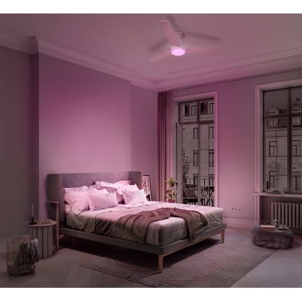 Osram - Ventilator de tavan LED RGB dimabil NORDES LED/18W/230V 3000-6500K + telecomandă