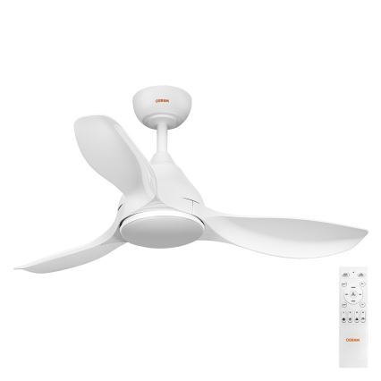 Osram - Ventilator de tavan LED RGB cu funcție de dimare NORDES LED/18W/230V 3000-6500K + telecomandă