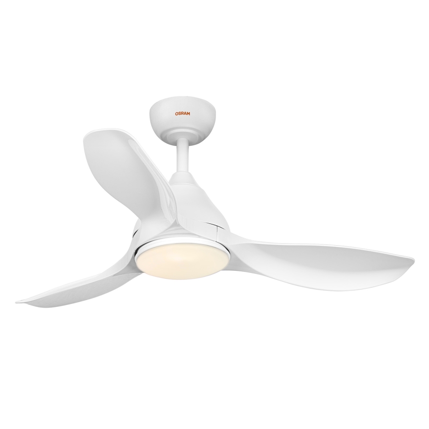 Osram - Ventilator de tavan LED RGB cu funcție de dimare NORDES LED/18W/230V 3000-6500K + telecomandă