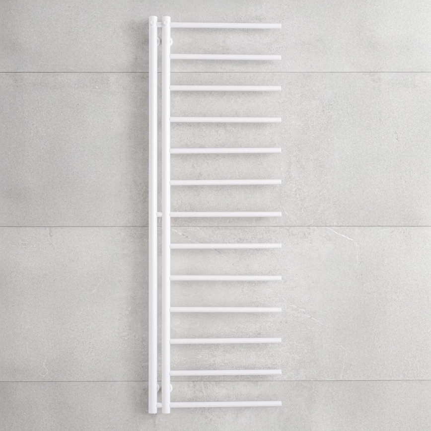P.M.H. AP2W - Radiator de baie tip scară APOLLO 346 W, 150 cm, racordare pe dreapta, alb