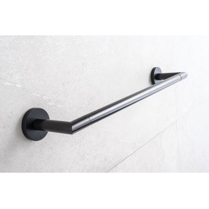 P.M.H. IN1B-L - Uscător electric pentru prosoape INGA 17W/230V 85,9 cm IP44 stânga/negru