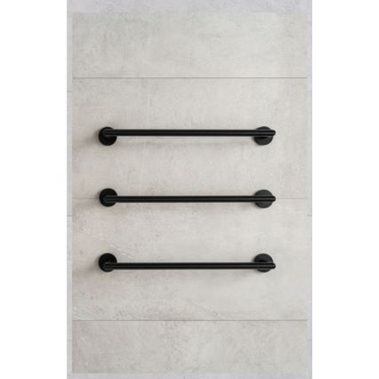 P.M.H. IN1B-R - Uscător electric pentru prosoape INGA 17W/230V 85,9 cm IP44 dreapta/negru