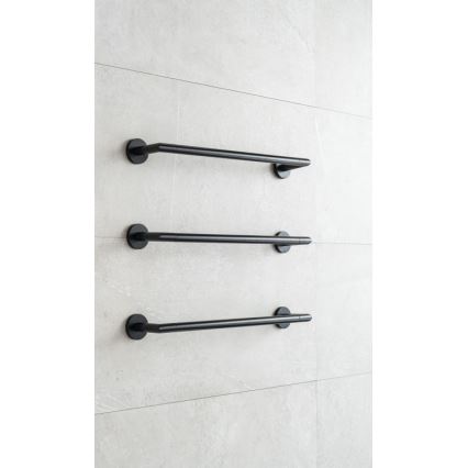 P.M.H. IN1B-R - Uscător electric pentru prosoape INGA 17W/230V 85,9 cm IP44 dreapta/negru