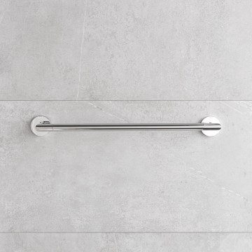 P.M.H. IN1SS-R - Uscător electric de prosoape INGA 17W/230V, 85,9 cm, IP44, pe partea dreaptă, inox lustruit