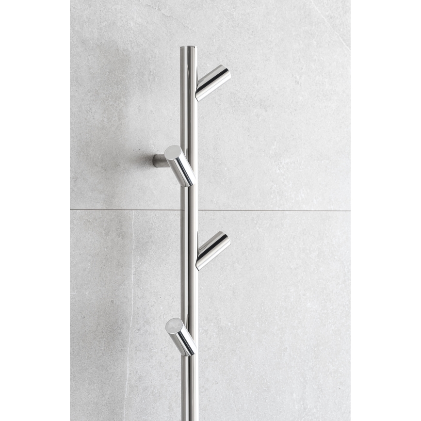 P.M.H. LS1SS - Radiator electric pentru prosoape LISA, 24 W/230 V, 170 cm, IP44, oțel inoxidabil lustruit