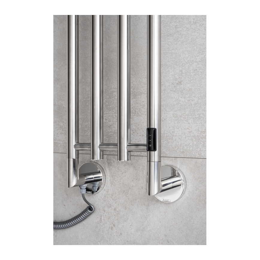 P.M.H. MO1SS-L - Uscător electric de prosoape MONA 93W/230V 153,3 cm IP44 inox lustruit
