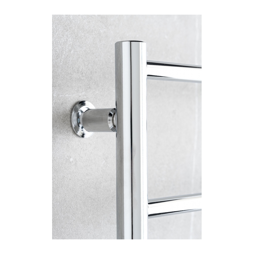 P.M.H. NAAS NS4C-M - Radiator de baie tip scară, 222 W, 121 cm, crom lucios