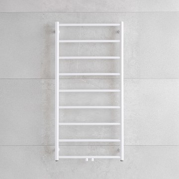 P.M.H. NS4W-M - Radiator de baie tip scară NAAS 349W 121 cm alb