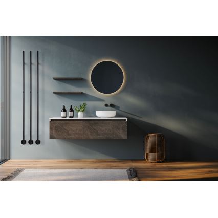 P.M.H. OL1B - Uscător electric de prosoape OLE 24W/230V 170 cm IP44 negru