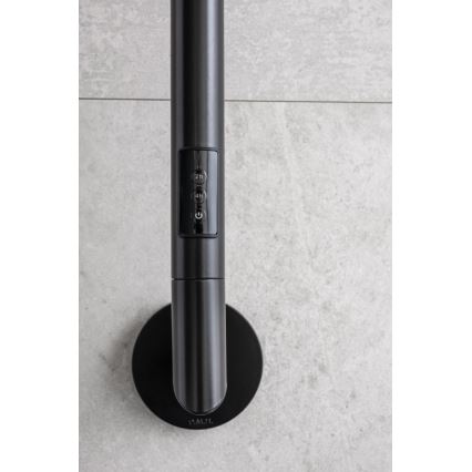 P.M.H. OL1B - Uscător electric de prosoape OLE 24W/230V 170 cm IP44 negru