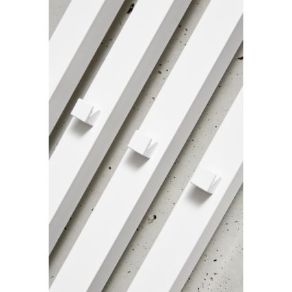 P.M.H. P2W/4 - Radiator de baie tip scară PLUTO 406 W, 150 cm, alb