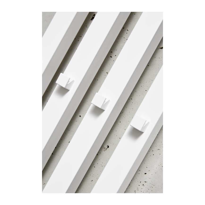 P.M.H. P2W/4 - Radiator de baie tip scară PLUTO 406 W, 150 cm, alb