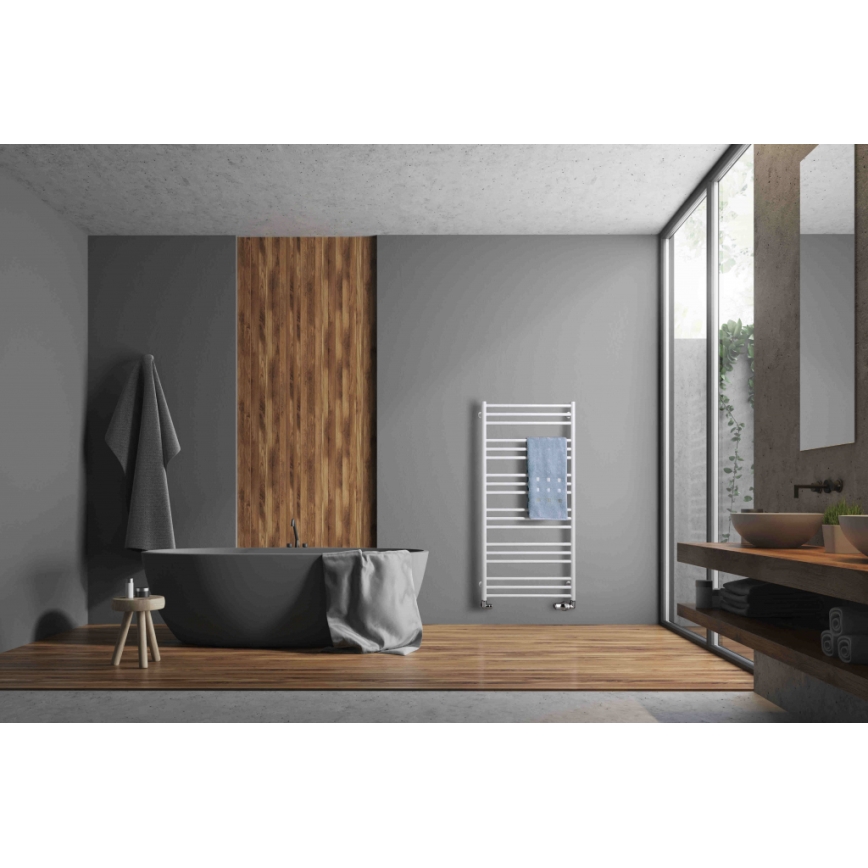 P.M.H. SN4W - Radiator port-prosoape SORANO, 470 W, 121 cm, alb