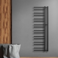 P.M.H. T2B-L - Radiator de baie tip scară THEIA, 352 W, 154 cm, stânga/negru