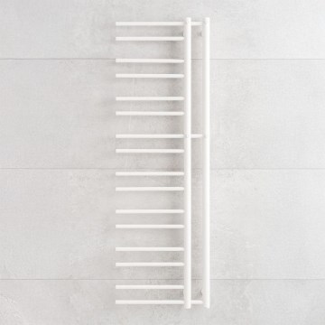 P.M.H. T2W-L - Radiator de baie tip scară THEIA, 352 W, 154 cm, stânga/alb