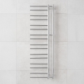P.M.H. THEIA T2C-L - Radiator de baie tip scară, 352 W, 154 cm, racordare pe stânga, crom lucios