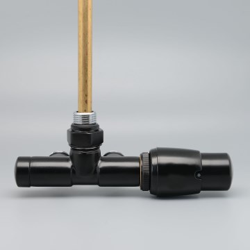 P.M.H. UNIKO-RB-EK - Ventil cu cap termostatic UNIKO dreapta/negru