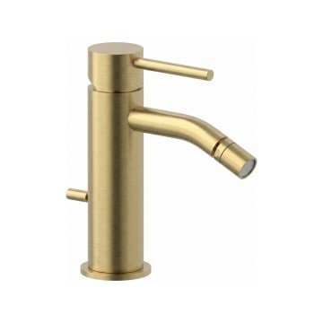 Paffoni - Baterie bideu + ventil LIGHT auriu periat