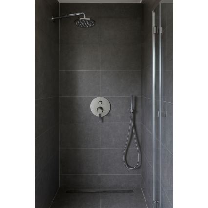 Paffoni - Baterie de duș pentru montaj în perete LIGHT crom lucios