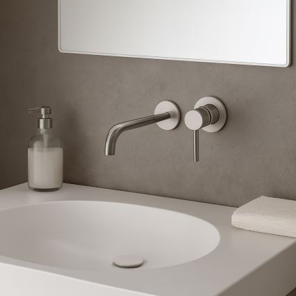 Paffoni - baterie lavoar încastrată LIGHT, crom lucios