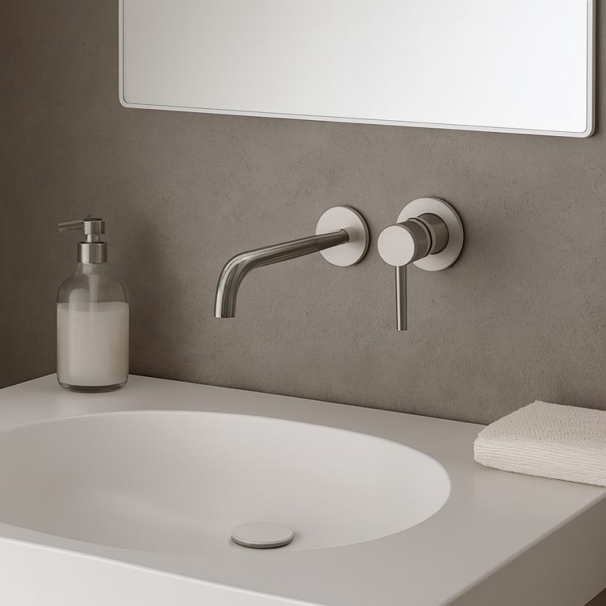 Paffoni - baterie lavoar încastrată LIGHT, crom lucios