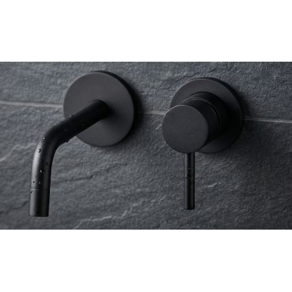 Paffoni - Baterie lavoar încastrată LIGHT, negru