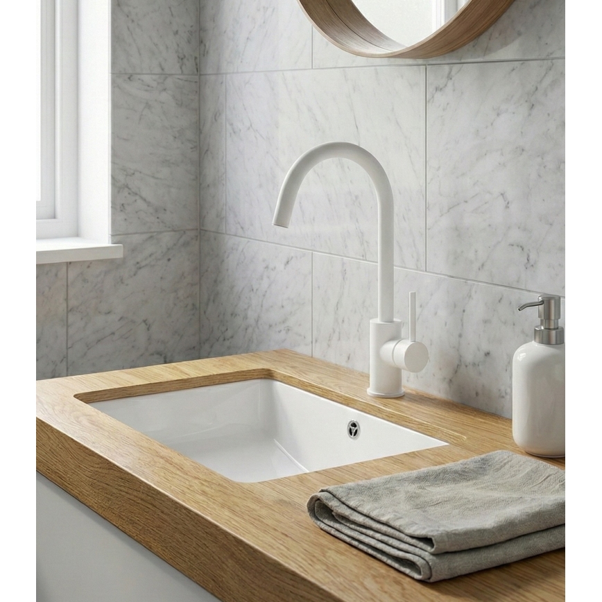 Paffoni - Baterie lavoar LIGHT, crom lucios