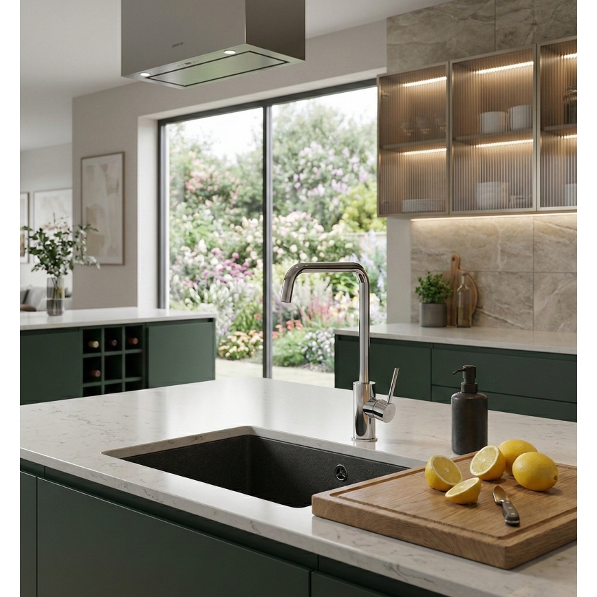 Paffoni - Baterie pentru chiuvetă LIGHT, 32,6 cm, crom lucios