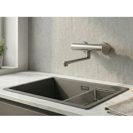 Paffoni - Baterie pentru chiuvetă TANGO inox