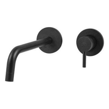 Paffoni - Baterie pentru lavoar încastrată LIGHT, neagră