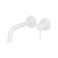 Paffoni - Baterie pentru lavoar LIGHT, montaj în perete, alb mat