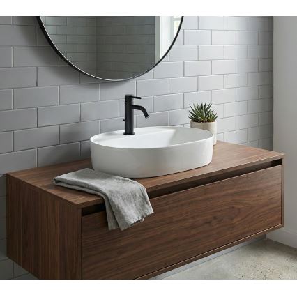 Paffoni - Baterie pentru lavoar LIGHT neagră