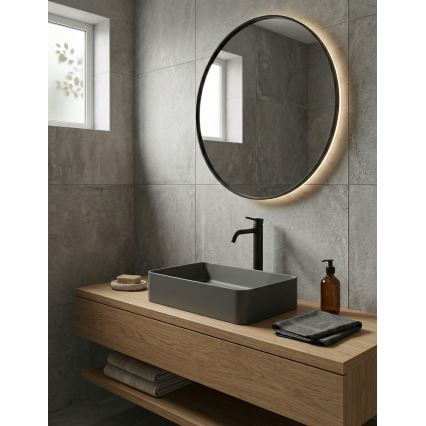 Paffoni - Baterie pentru lavoar LIGHT neagră