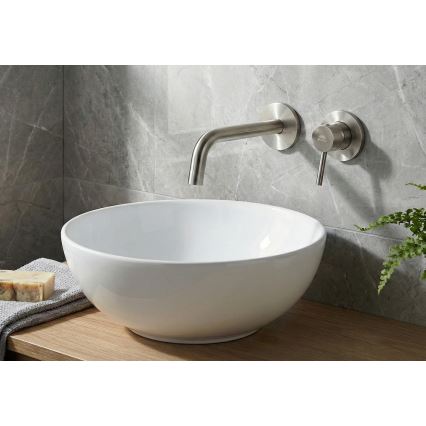 Paffoni - Baterie pentru lavoar, montaj încastrat LIGHT, inox