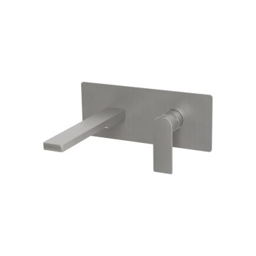 Paffoni - Baterie pentru lavoar pentru montaj în perete TANGO, inox
