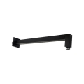 Paffoni - Braț de duș cu profil pătrat 40 cm, negru