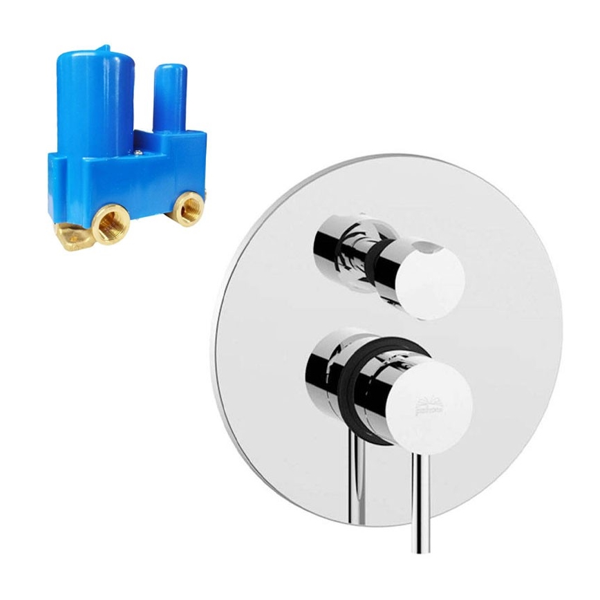 Paffoni LIGHT - Baterie de duș încastrată, crom lucios