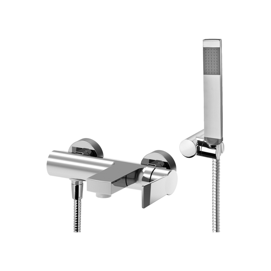 Paffoni LIGHT - baterie de duș încastrată, crom lucios