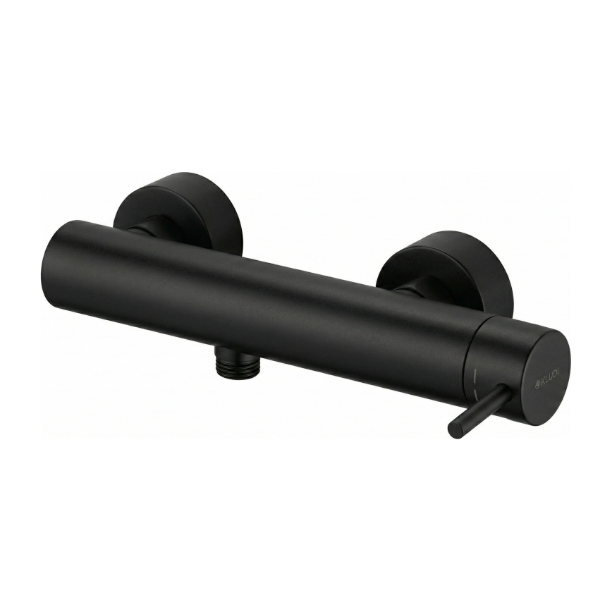 Paffoni - Set de duș cu baterie LIGHT, negru mat