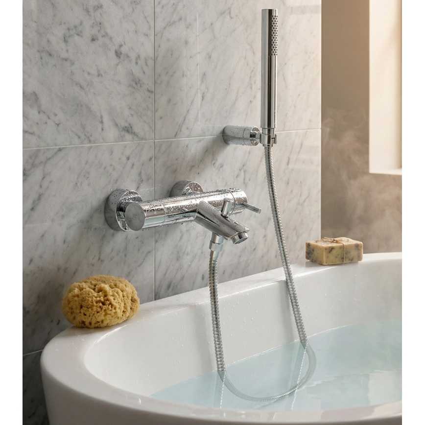 Paffoni - Set LIGHT pentru cadă, crom lucios