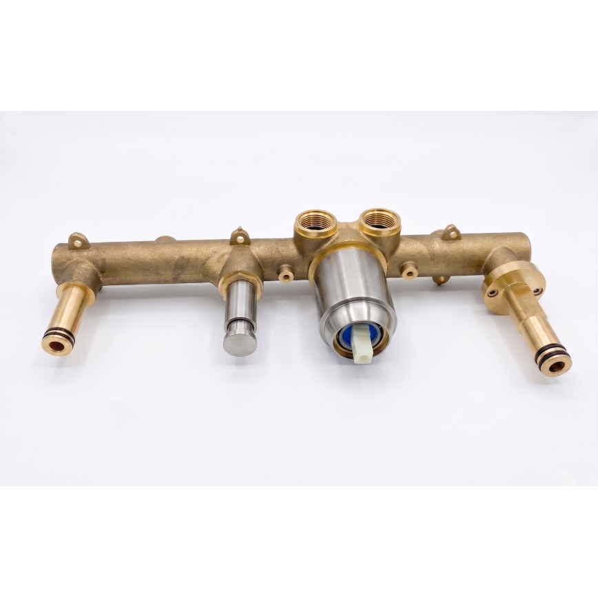 Paffoni - Set pentru cadă cu baterie TANGO, montaj încastrat, inox