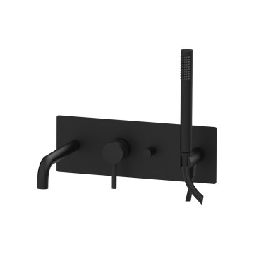 Paffoni - Set pentru cadă LIGHT, negru