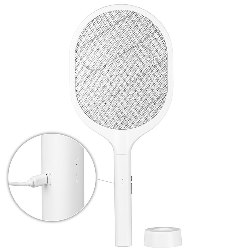 Paletă LED electrică anti-insecte 2 în 1 800 mAh/5V