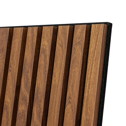 Panou 3D decorativ mural Atmosphera 60x60 cm maro