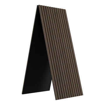 Panou acustic de perete VASALUND 240 x 52 cm, finisaj nuc