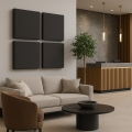 Panou acustic SILENCE 58x58 cm antracit