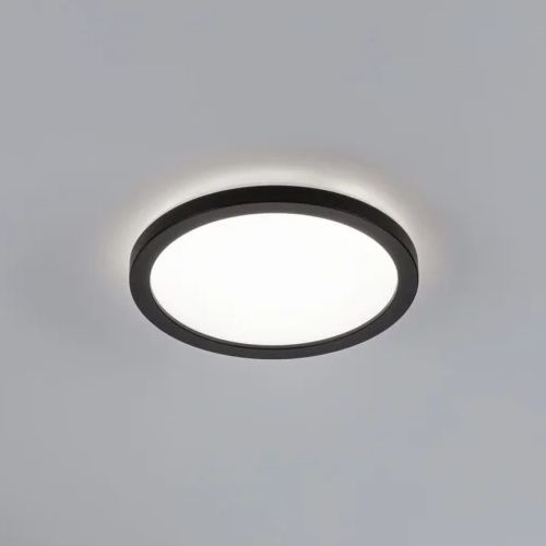 Panou aplicat LED/11,2W Paulmann 71002 ATRIA 230V 4000K d. 19 cm negru