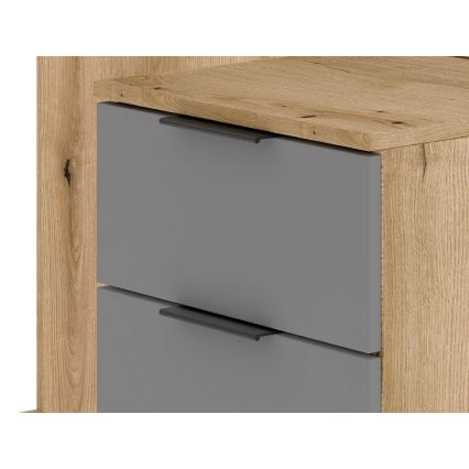 Panou de hol SVEN cu oglindă, maro/grafit