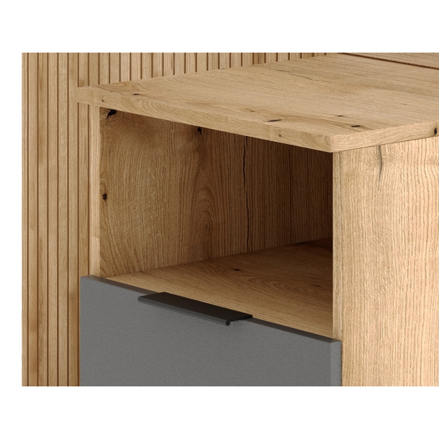 Panou de hol SVEN cu oglindă, maro/grafit